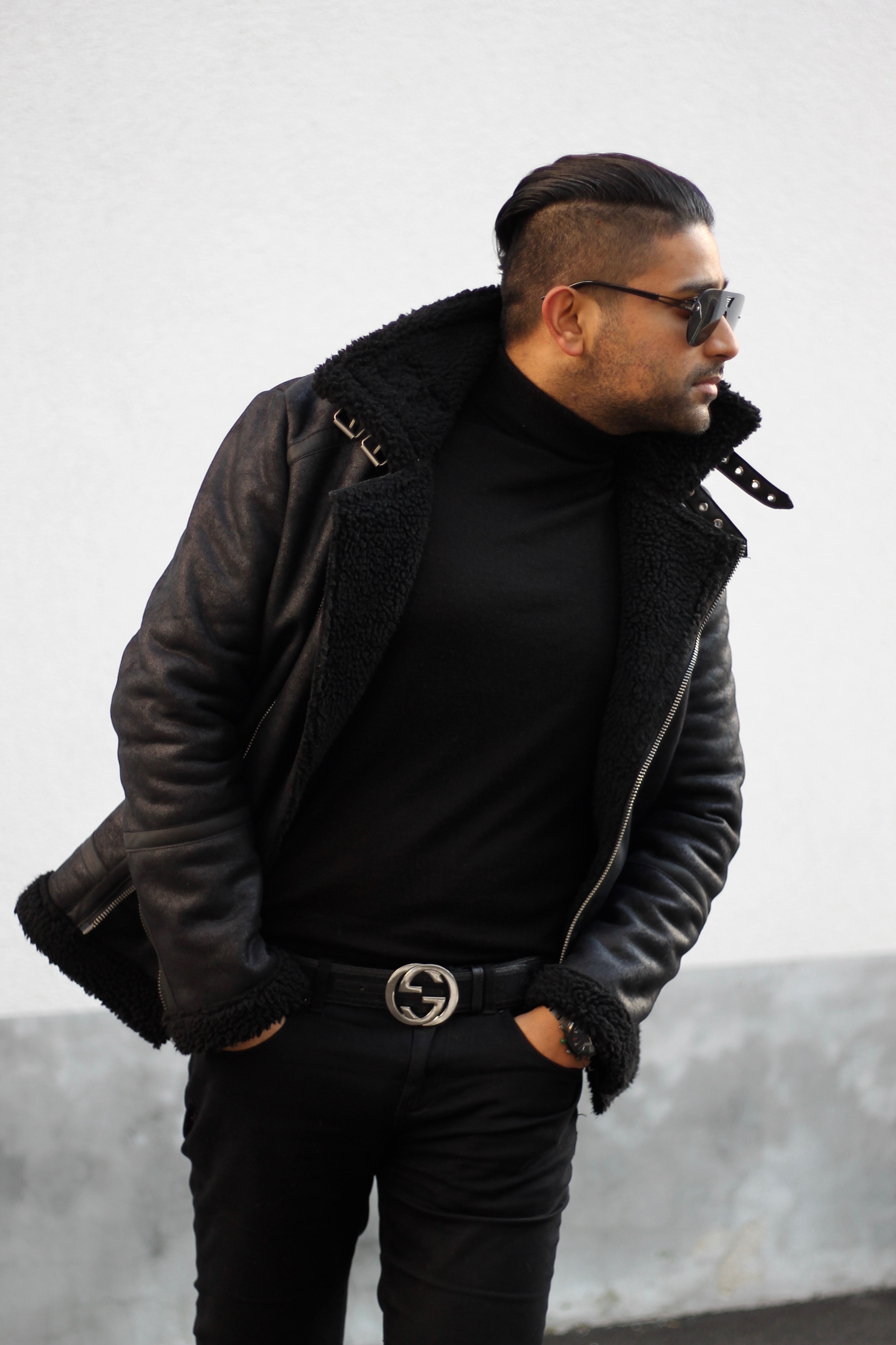 ENDOXIST | Menswear Blogger | Street Style | Aviator Teddy Jacket | Switzerland