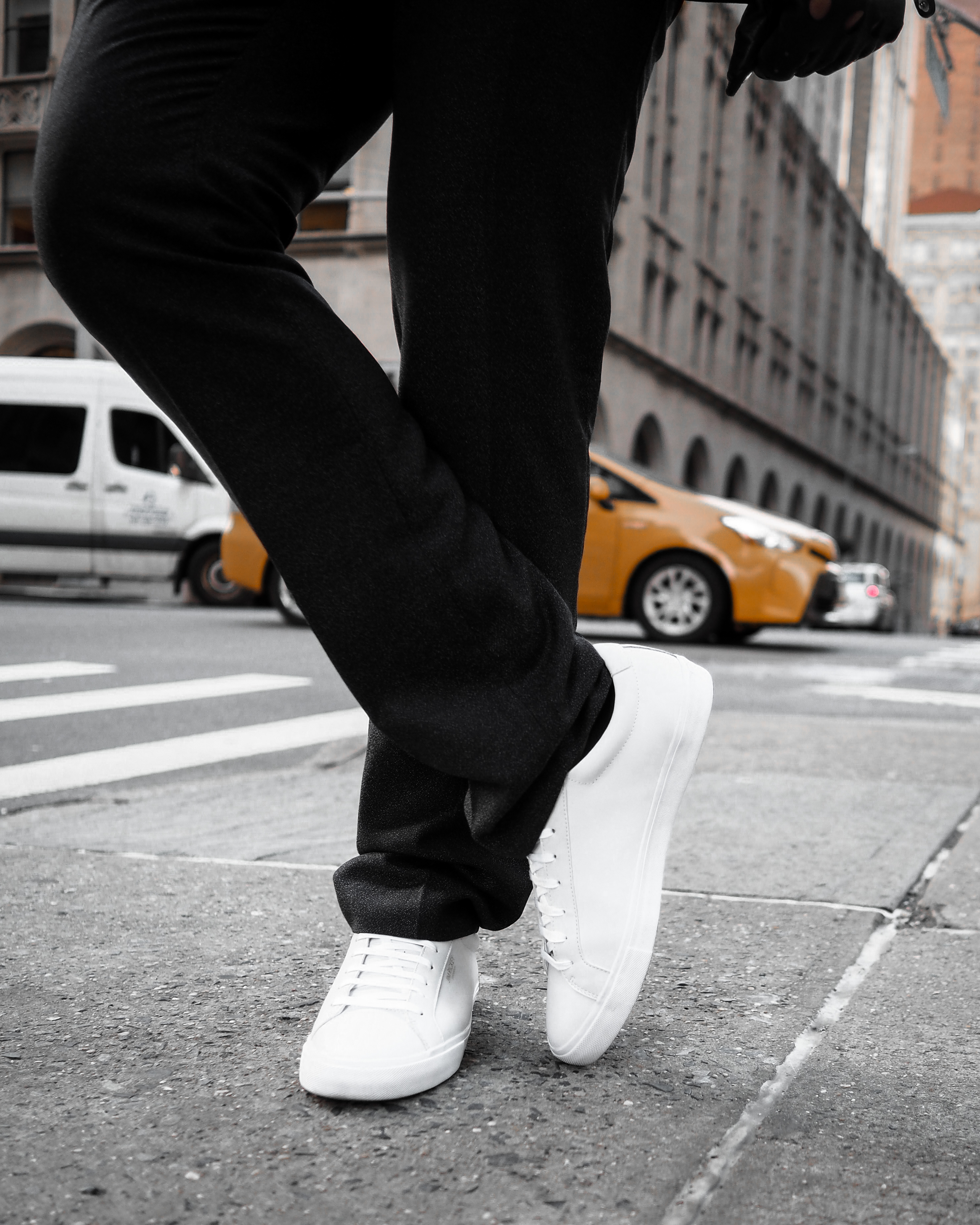 ENDOXIST | Street Style | New York | Manhattan Style | Suit & Sneakers | Luck Fate or Work | Menswear