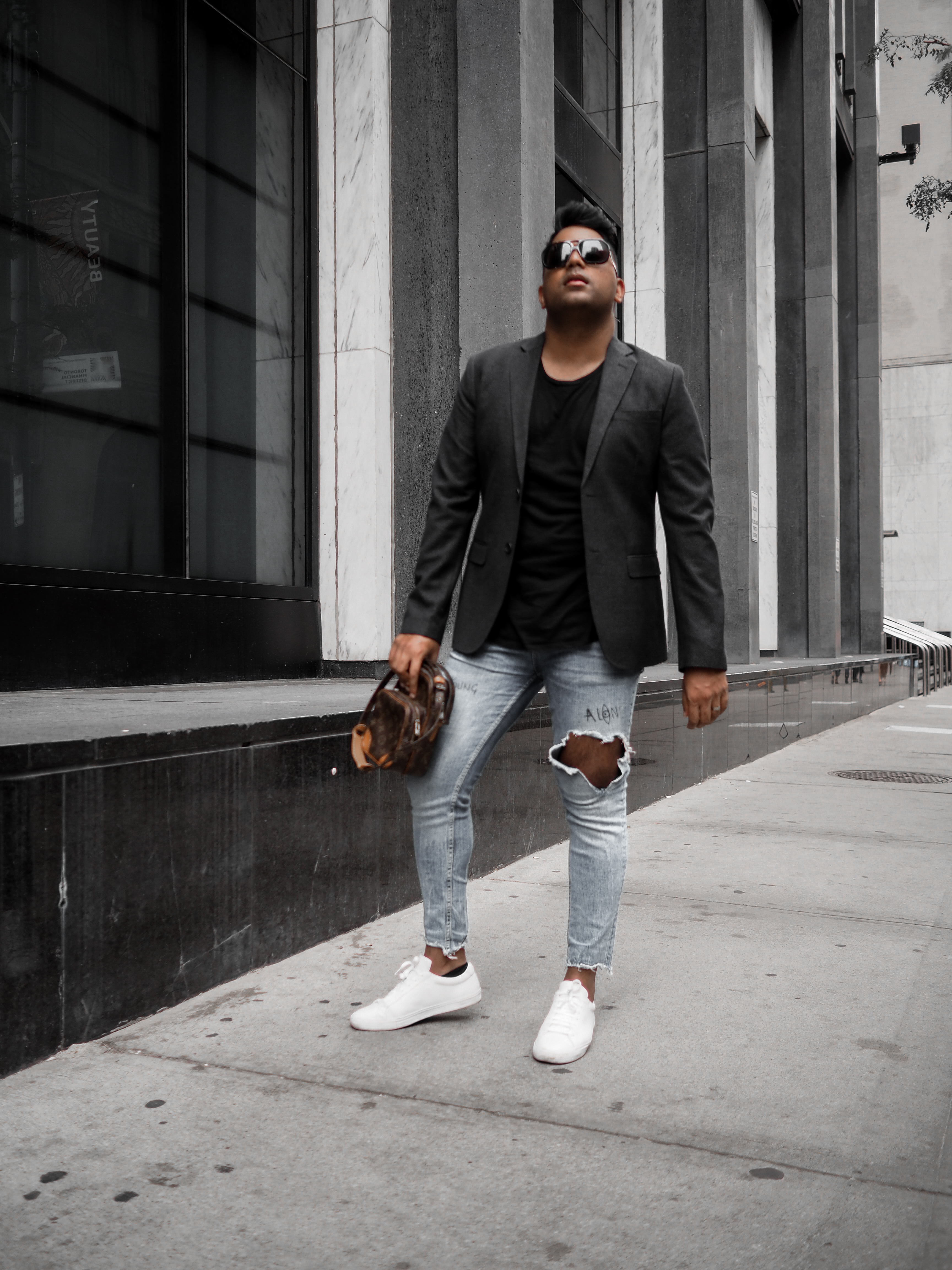 ENDOXIST | Louis Vuitton Messenger | Toronto Street Style | Problem With Canadians | Sneakers + Blazers