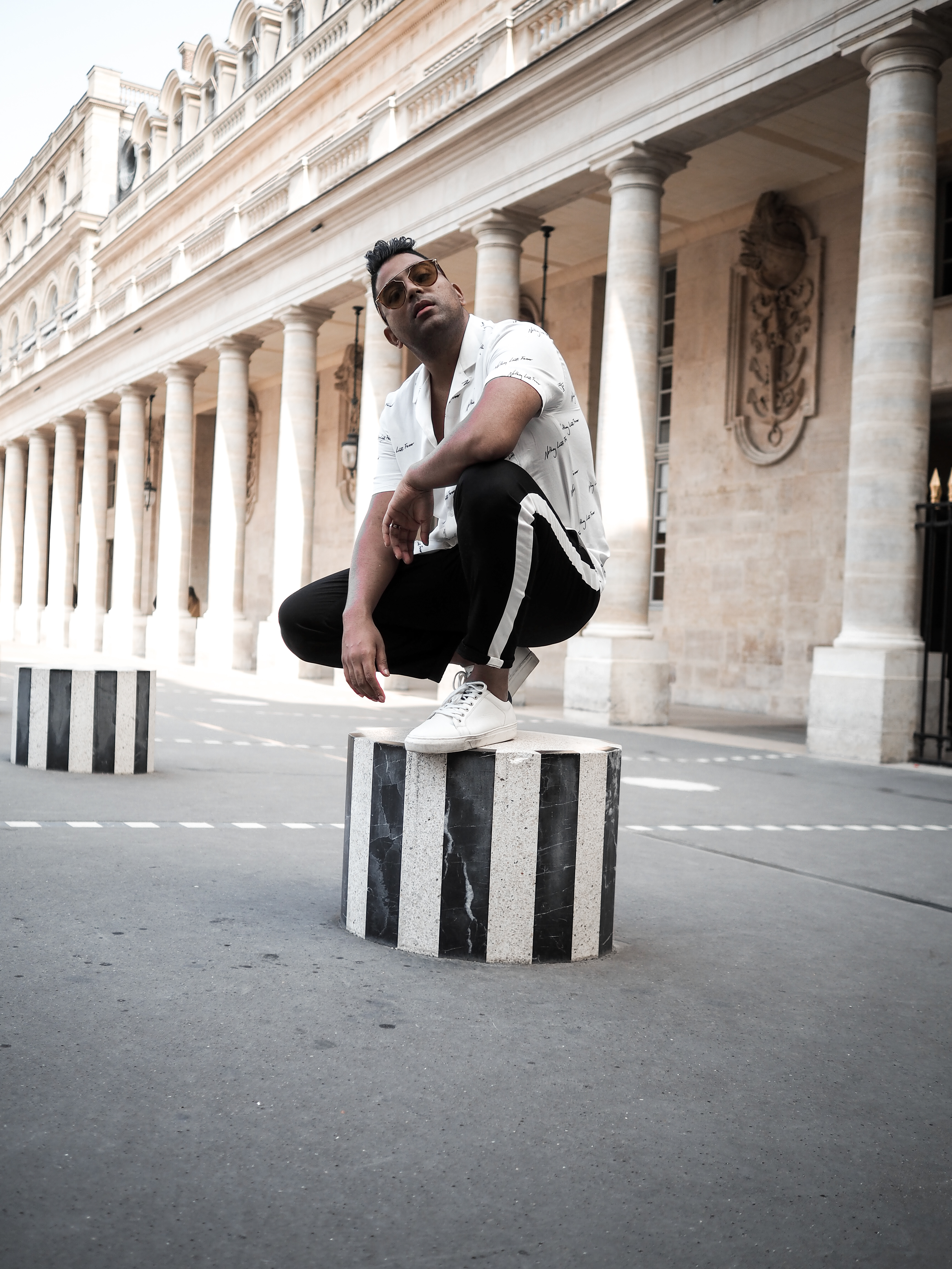 ENDOXIST | Paris Streetstyle | Dior SoReal Shades | Five Words That Describe Me | Checkered Coat