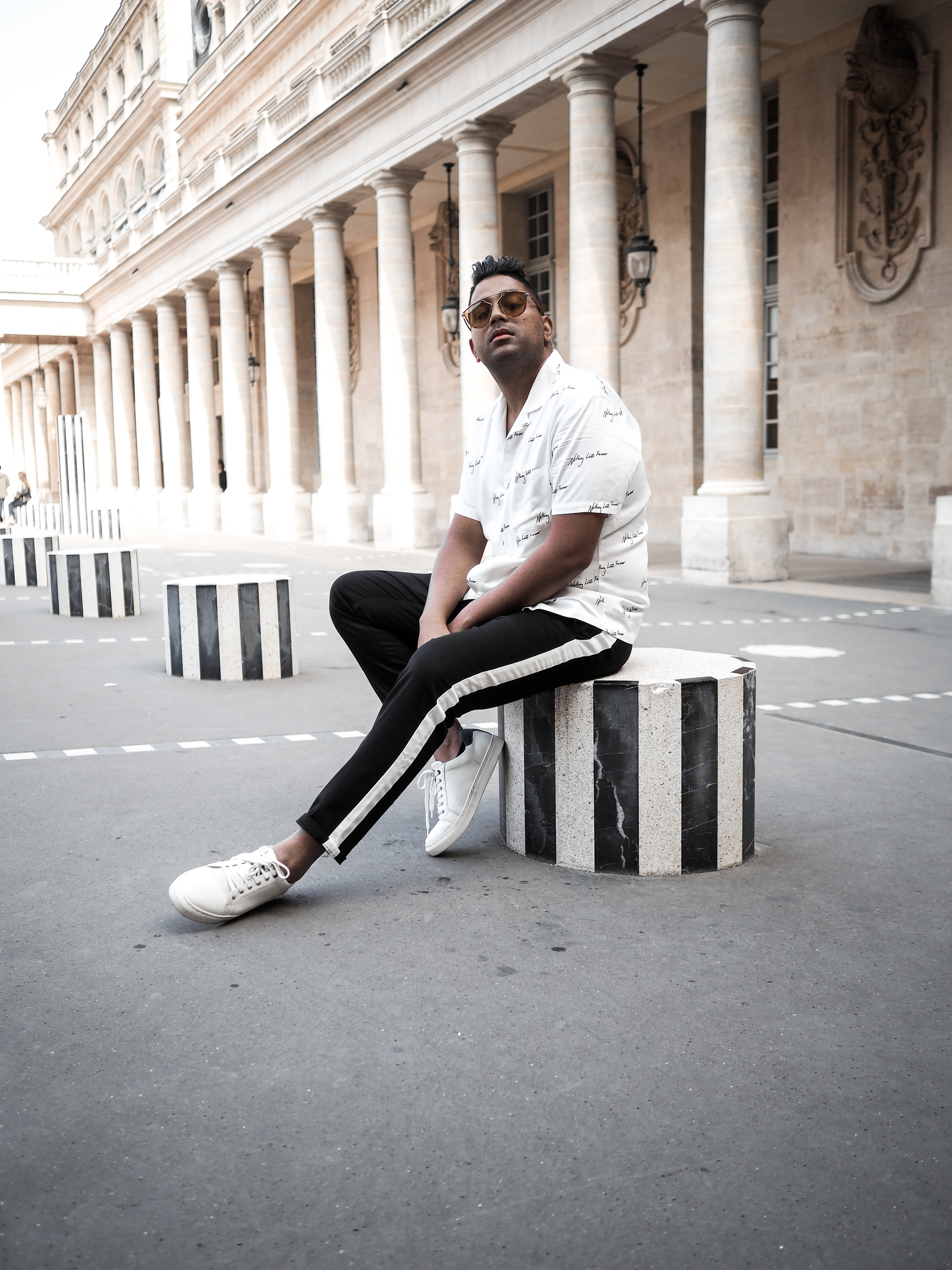 ENDOXIST | Paris Streetstyle | Dior SoReal Shades | Five Words That Describe Me | Checkered Coat