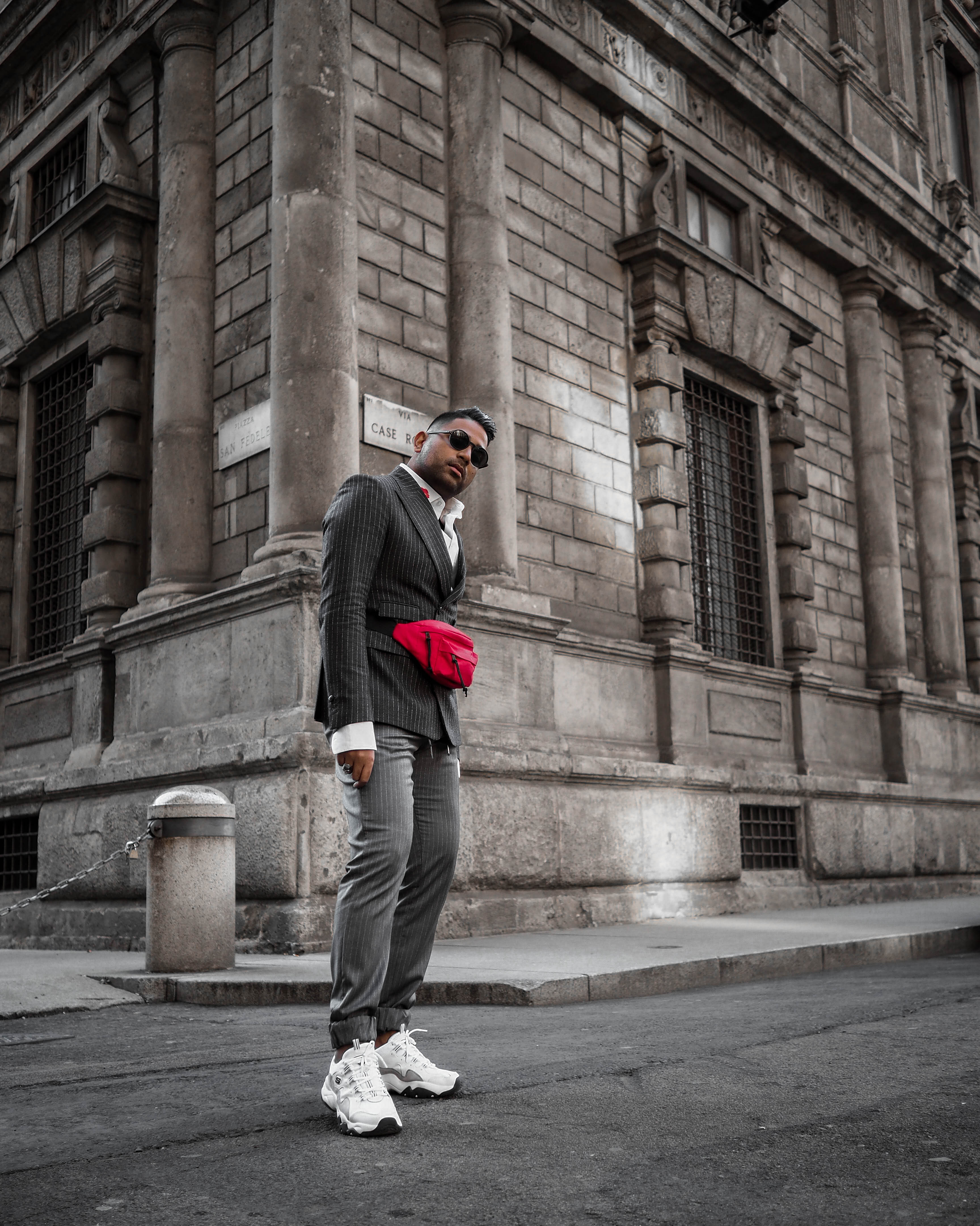 ENDOXIST | Menswear Blogger | Christopher Bates | Skechers | MFW | Menswear + Streetwear | Street Style