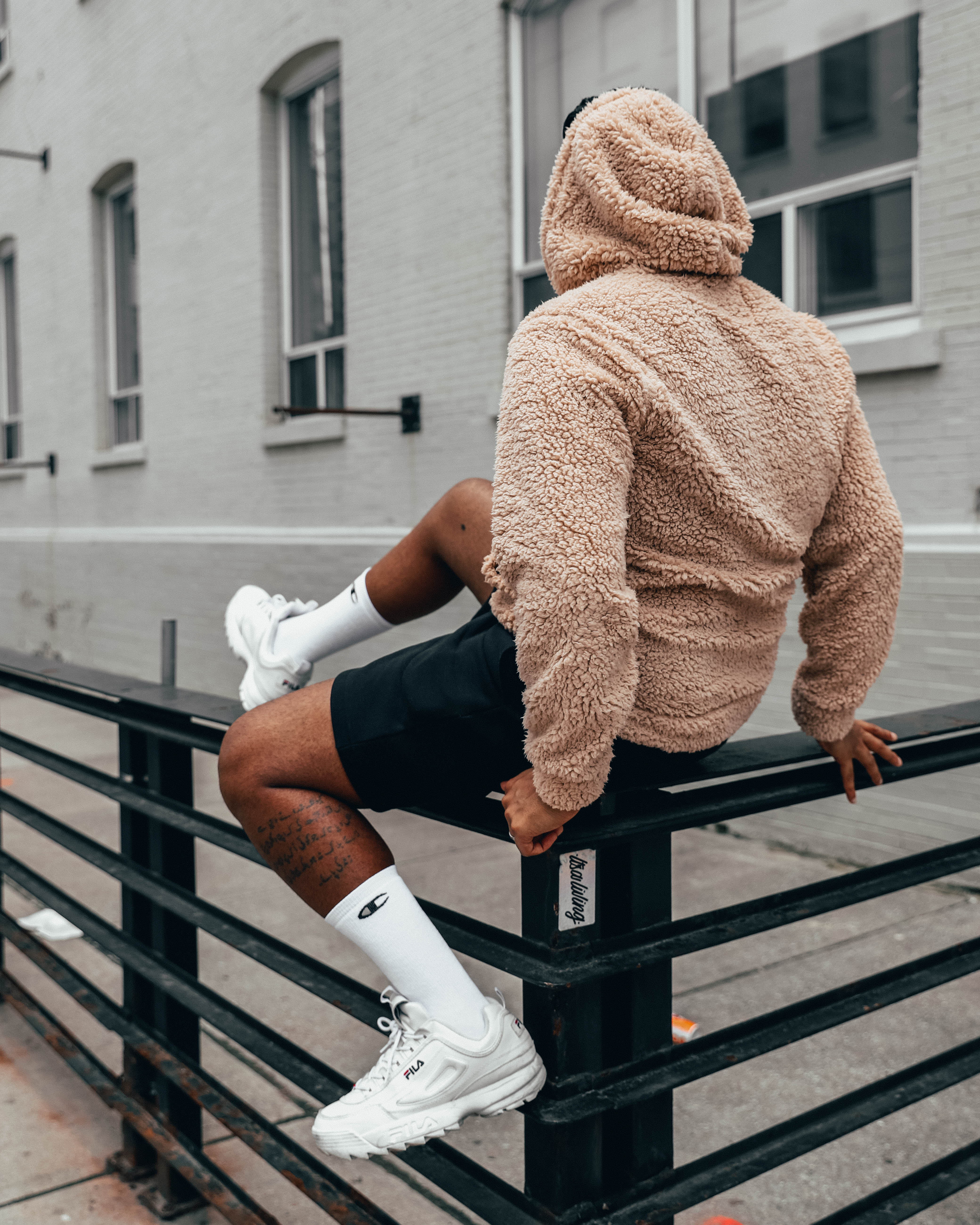 ENDOXIST | Downtown Toronto | Street Style | Teddy Hoody | Own Advice | Fila Disrupters 
