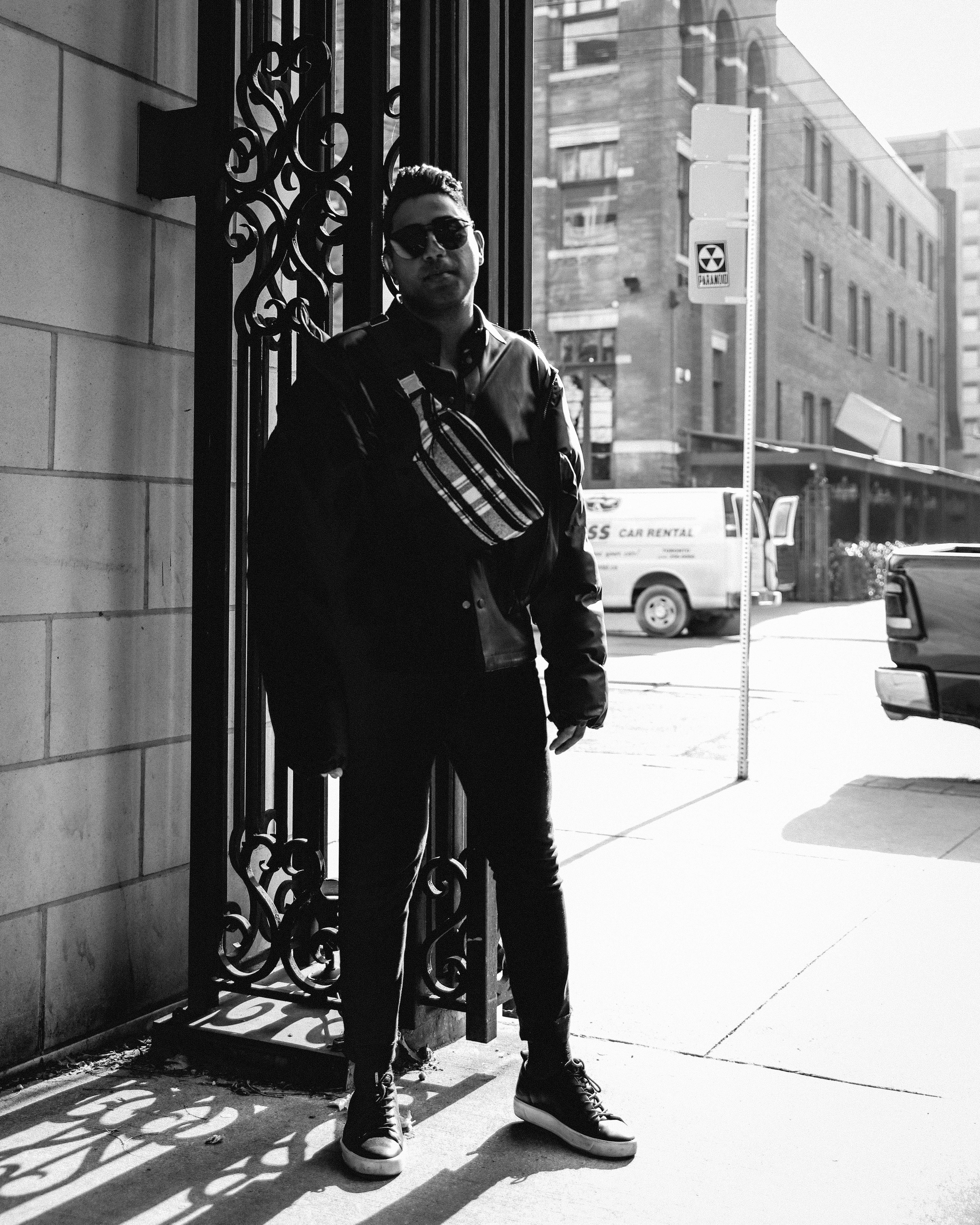 ENDOXIST | Menswear Blogger | Toronto Blogger | Saint Laurent Bum Bag | Black Shades